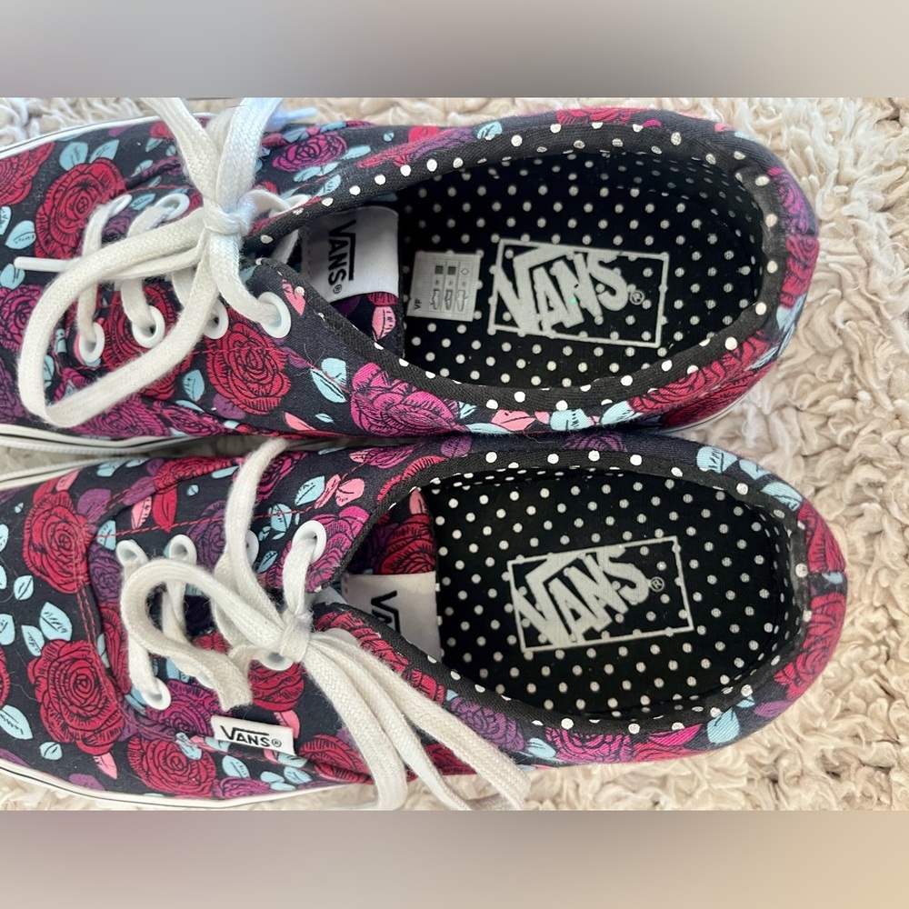 Vans Doheny Romantic Floral Old Skool Skate Sneakers - Picture 5 of 8